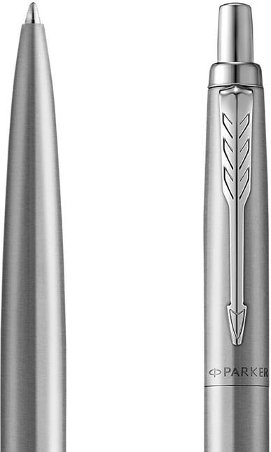 Stilograf PARKER Jotter XL, klips, i mbushshëm, ngjyrë argjendi, bojë blu