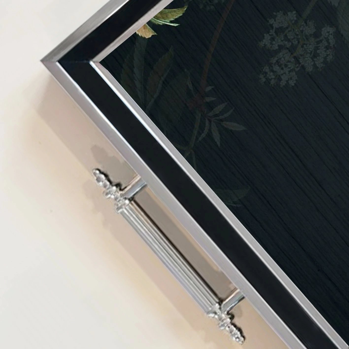 Tabaka prej qelqi, Aberto Design, TPG9902, shumëngjyrëshe Tabaka prej qelqi, Aberto Design, TPG9902, shumëngjyrëshe