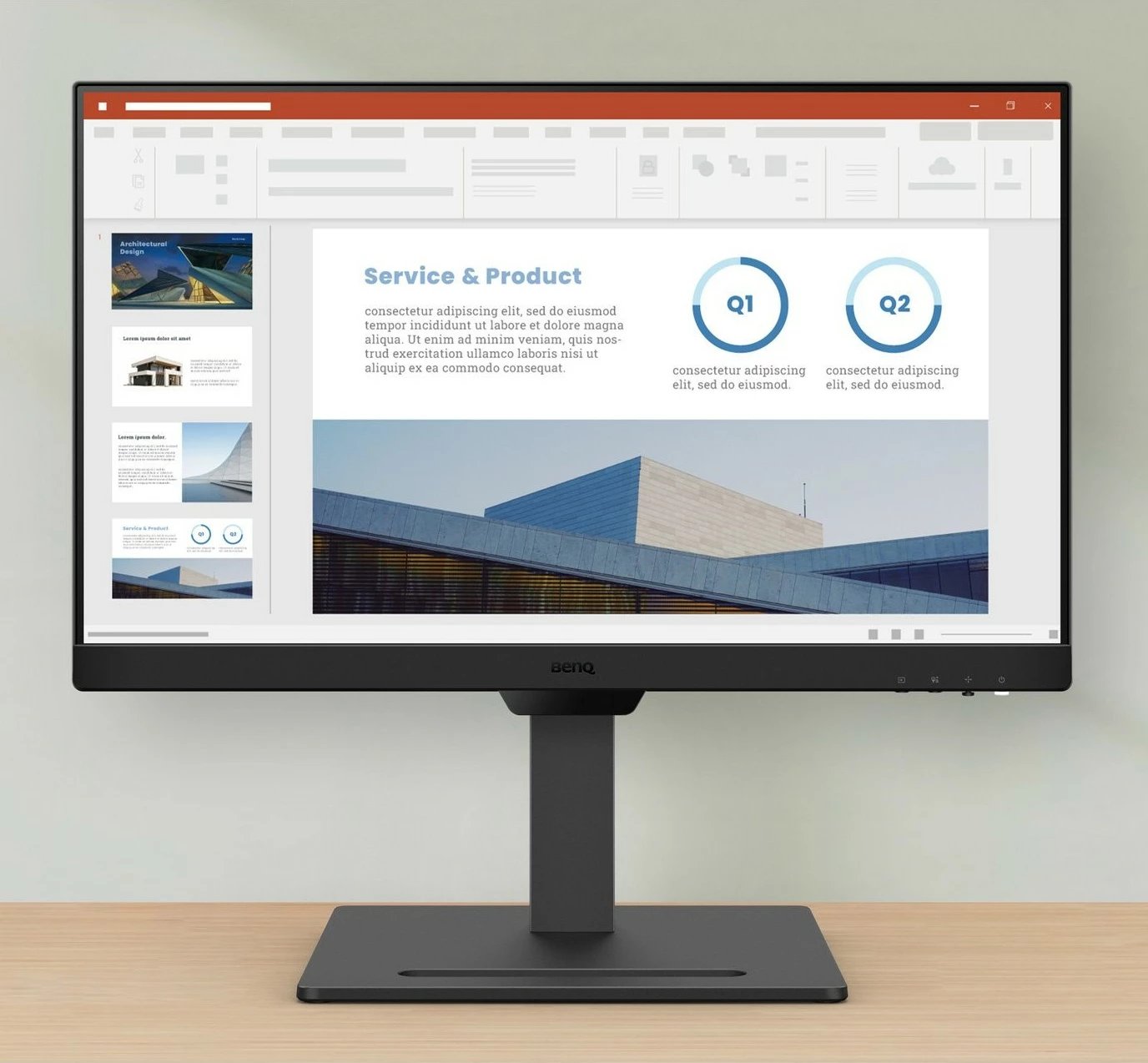 Monitor BenQ GW2490T, 23.8", Full HD, 100Hz, i zi