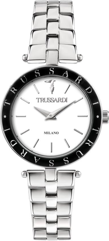 Orë dore TRUSSARDI R2453145504 për femra, e argjendtë