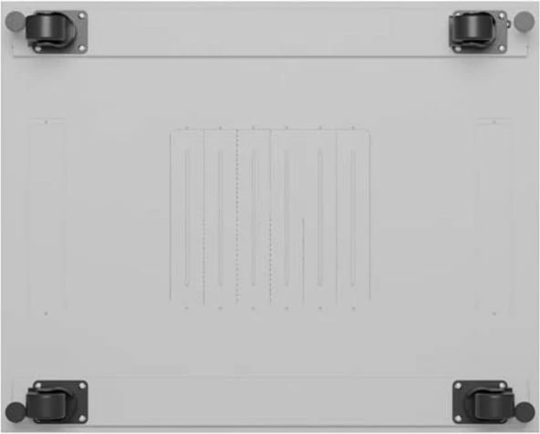 Kasë serveri Lanberg FF01-8047-12SL, 47U, me derë xhami, LCD, Gri