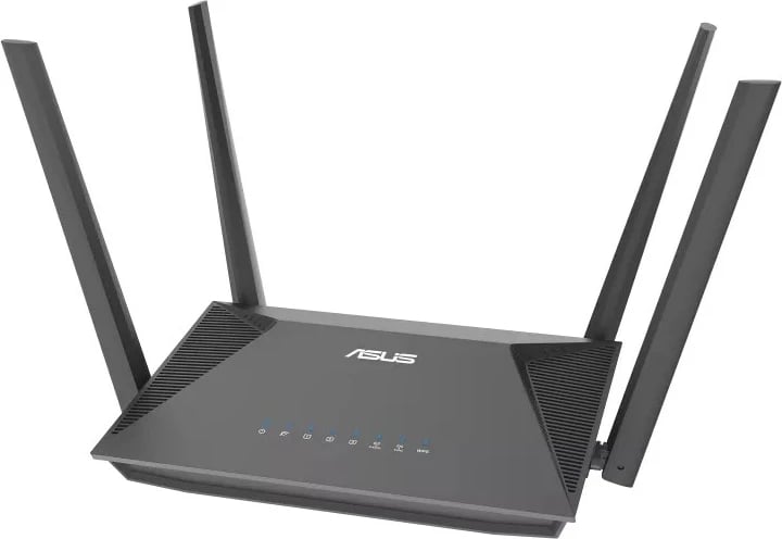 Router ASUS RT-AX52 AX1800 AiMesh, Dual-band, Gigabit Ethernet, Zi