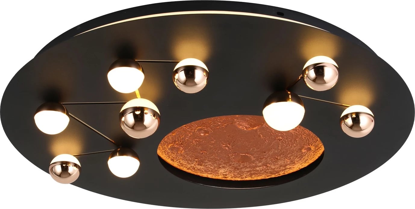 Llambë varëse moderne Opviq, 5719-2-19, ngjyrë e zezë