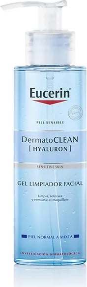 Gel pastrues fytyre Eucerin Dermatoclean Refreshing unisex 200ml