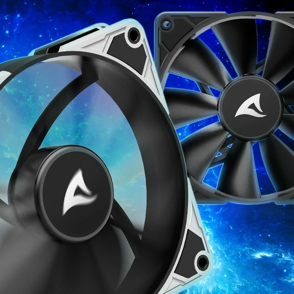 Ventilator kase SHARKOON SilentStorm BW120 PWM 120mm i zi