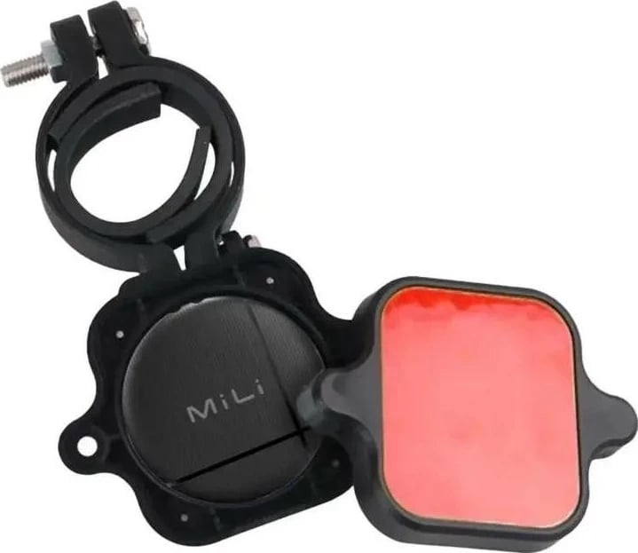 Dritë pasme biçiklete MiLi LiTag APL, locator, e zezë