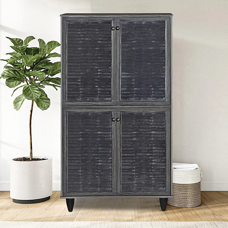 Dollap këpucësh Ronan wenge 70.5x35x122cm