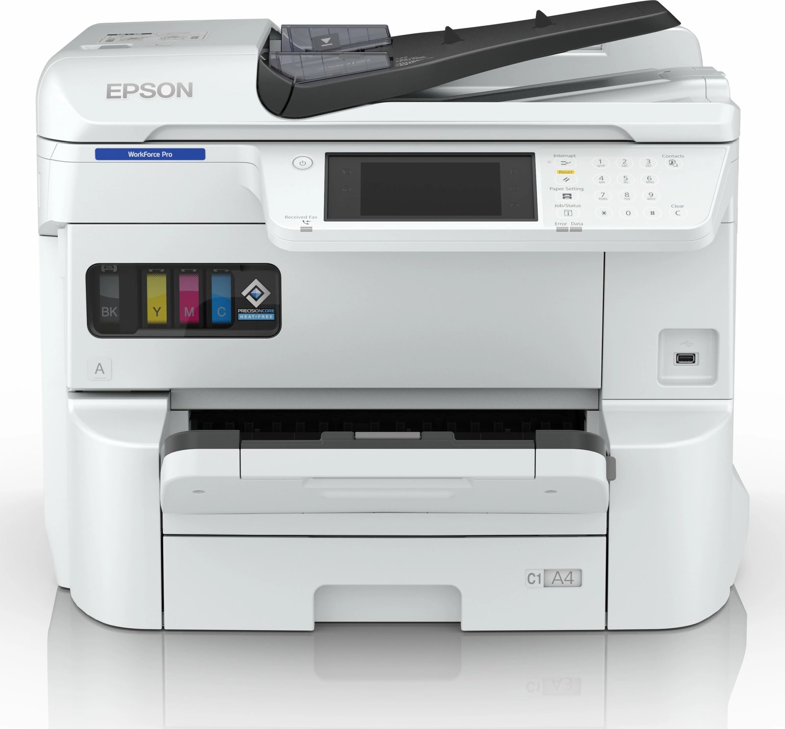 Multifunksional Epson Workforce Pro EM-C7100DWF, Wi-Fi, A3/A4, i bardhë