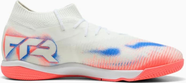 Atlete futbolli për meshkuj Puma, të bardha-portokalli