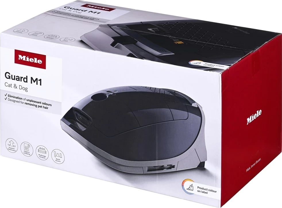 Fshesë me korrent Miele Guard M1 Cat&Dog, Obsidian Black