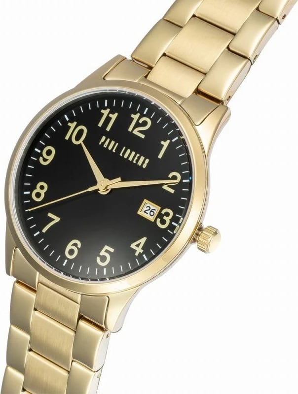 Orë dore për meshkuj Paul Lorens, e zezë