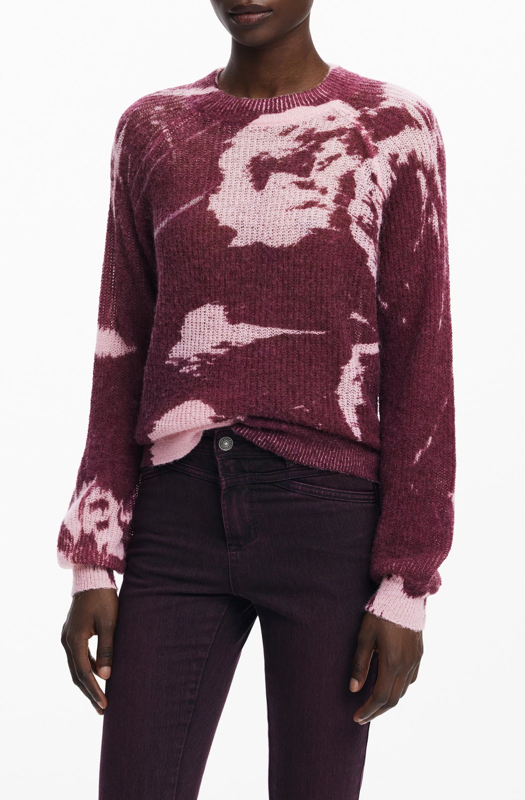 Xhemper femra DESIGUAL, rozë