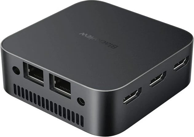 Kasë mini PC Blackview MP80, Intel N95, 16GB RAM, 512GB SSD, Windows 11 Pro, e zezë