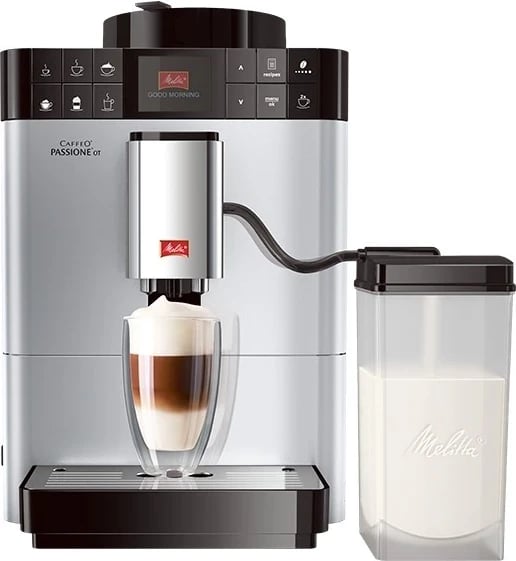 Makina e kafesë Melitta Passione OT F53/1-101, ngjyrë argjendi