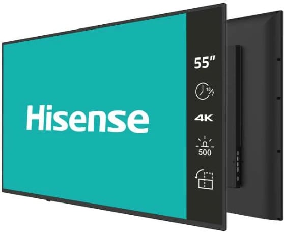 HISENSE 55" 55GM60AE 4K UHD Digital Signage Display - 18/7 Operation