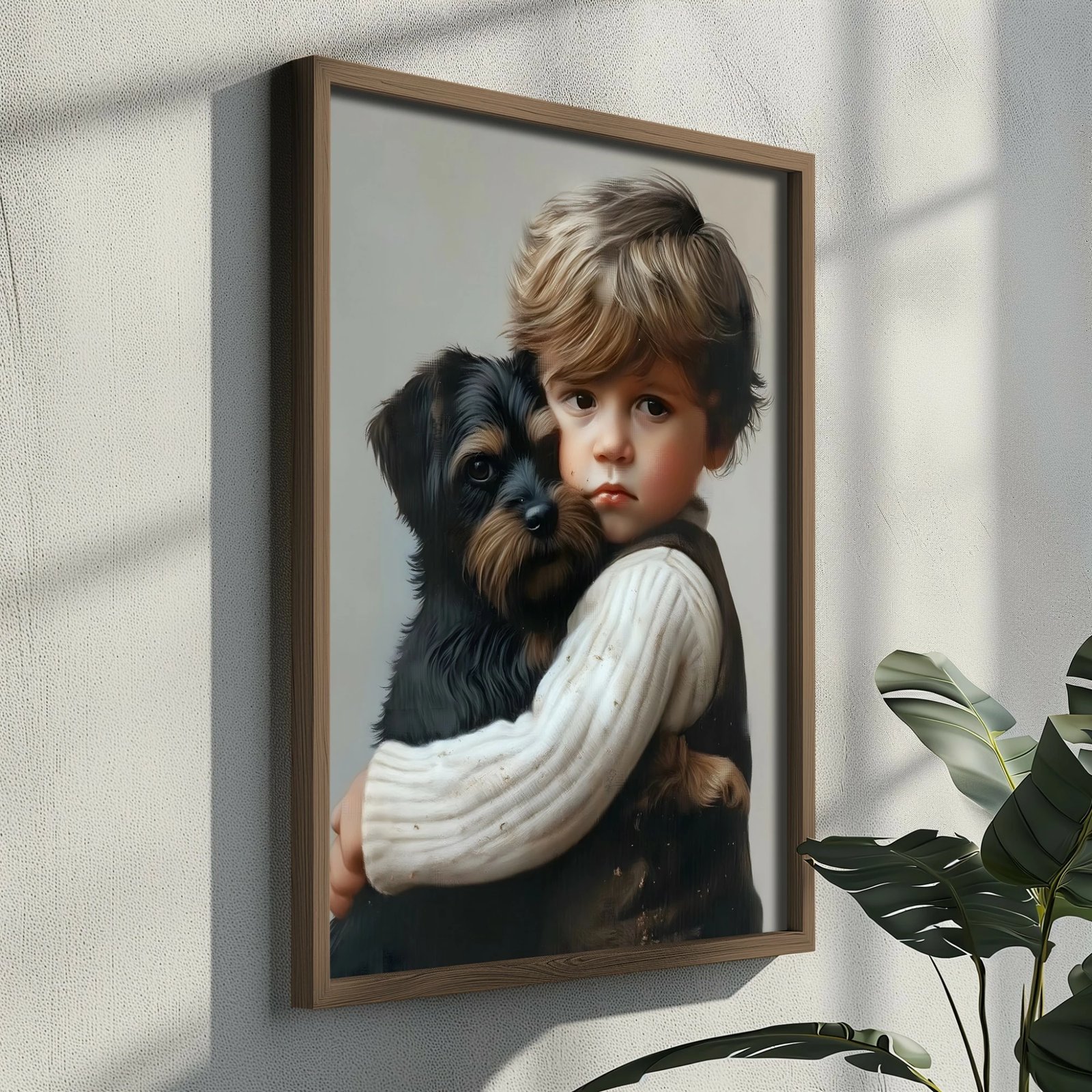 Pikturë dekorative me kornizë MDF, Wallity, GE227-L