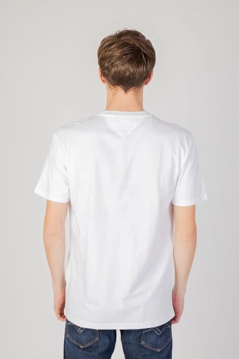 Maicë për meshkuj Tommy Hilfiger Jeans, e bardhë