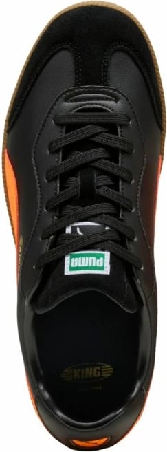 Atlete futbolli për meshkuj Puma, të zeza-portokalli