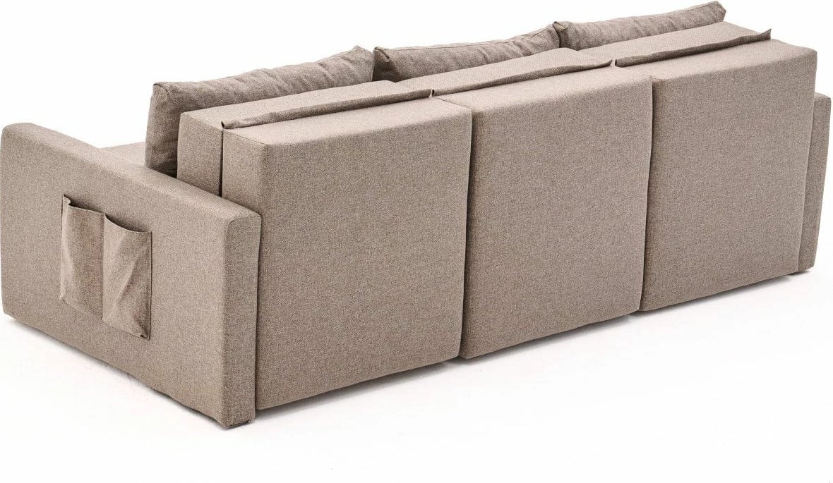 Divan-krevat treshe, Atelier del Sofa, Saros, ngjyrë kafe