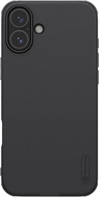 Mbështjellës Nillkin Super Frosted Shield Pro për iPhone 16, i zi