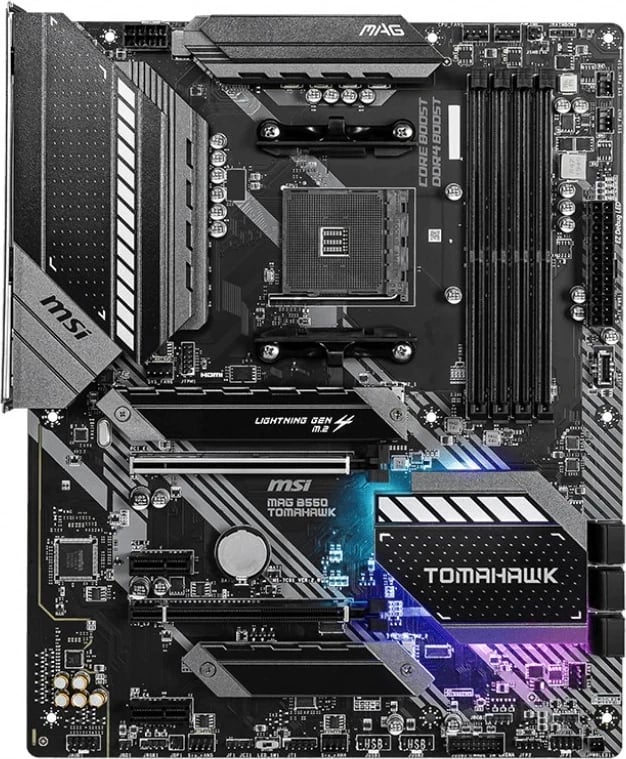 Pllakë amë MSI MAG B550 Tomahawk, Socket AM4, ATX