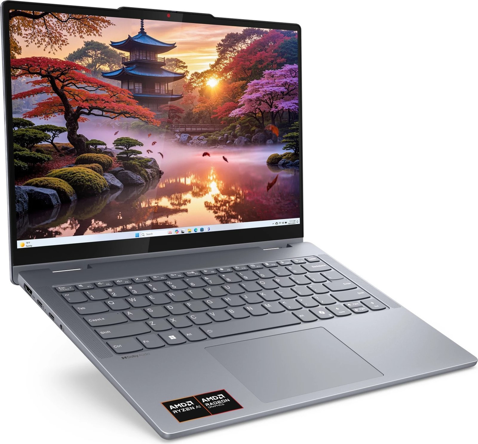 Kompjuter Lenovo IdeaPad 5 2-in-1 14AKP10 Ryzen AI 7 350 16GB 512GB OLED gri
