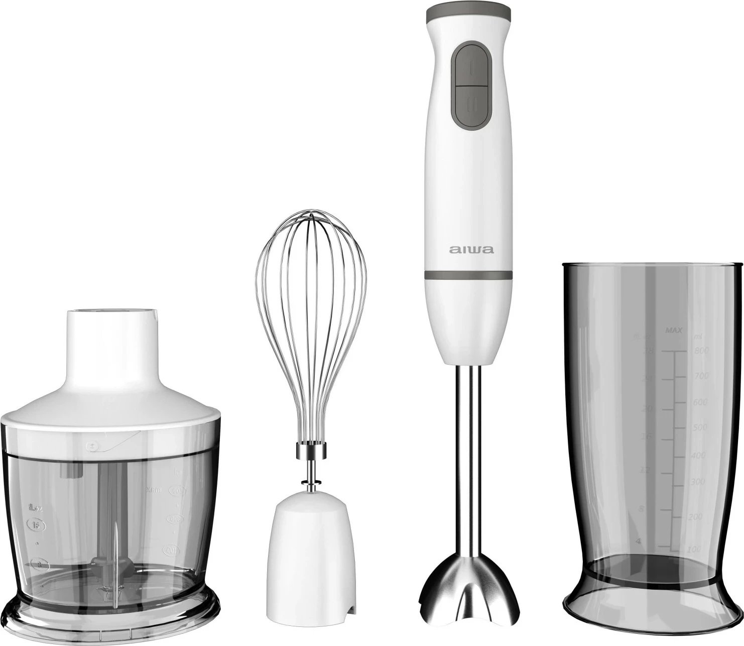 Blender dore Aiwa ABL800 Plus Kenkiri 800 Plus, 600W, i bardhë