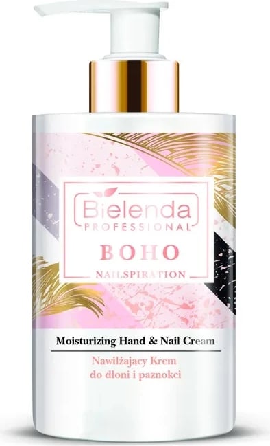 Krem për duar dhe thonj për femra Bielenda Professional Nailspiration Boho, 300ml