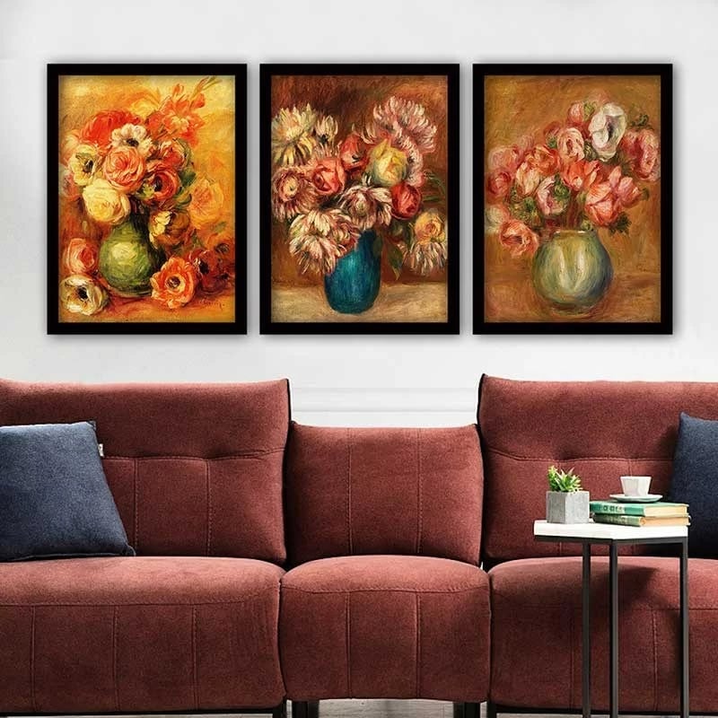 Set pikturash dekorative me kornizë, 3 copë, Wallity, 3SC_UN3965912_3545