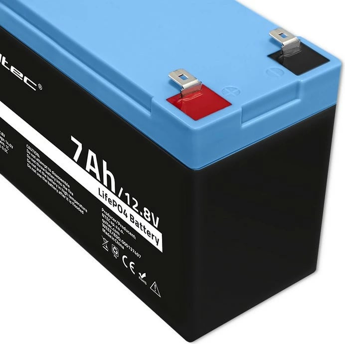 Bateri rikarikueshme Qoltec 53711, LiFePO4, 7Ah, 12.8V, me BMS