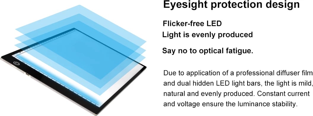 Tablet Vizatimi / Dritë Vizatimi / Projektor Vizat SONIT A4-3