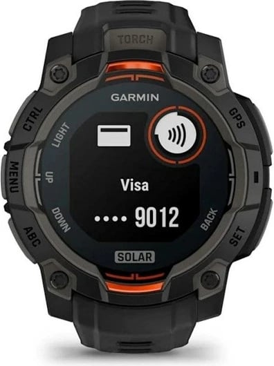 Smartwatch Garmin Instinct 3, 45 mm, Solar, i zi