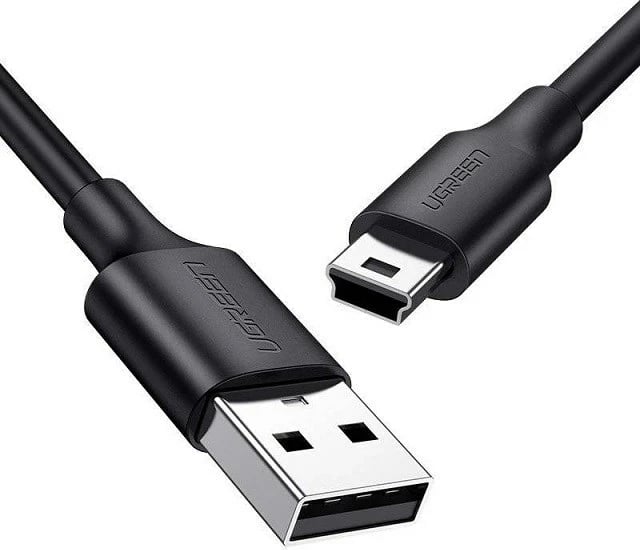 Kabllo USB UGREEN US132, mini-USB, 3m, e zezë