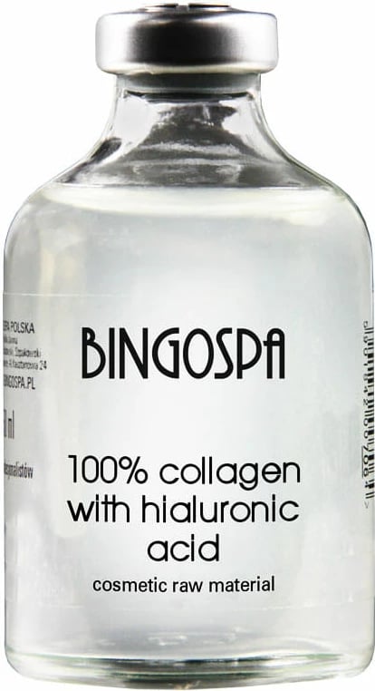 Serum për fytyrë BingoSpa Kolagjen 100% me Acid Hialuronik për femra 50ml