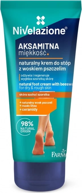Krem për këmbë Farmona Natural Foot Cream me dyll blete, 75ml