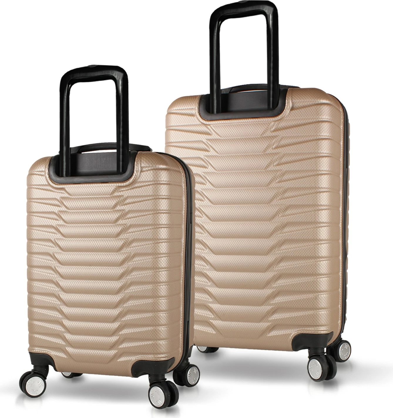 Set valixhesh (2 copë), ngjyrë ari, Zoozie Bags, 5646