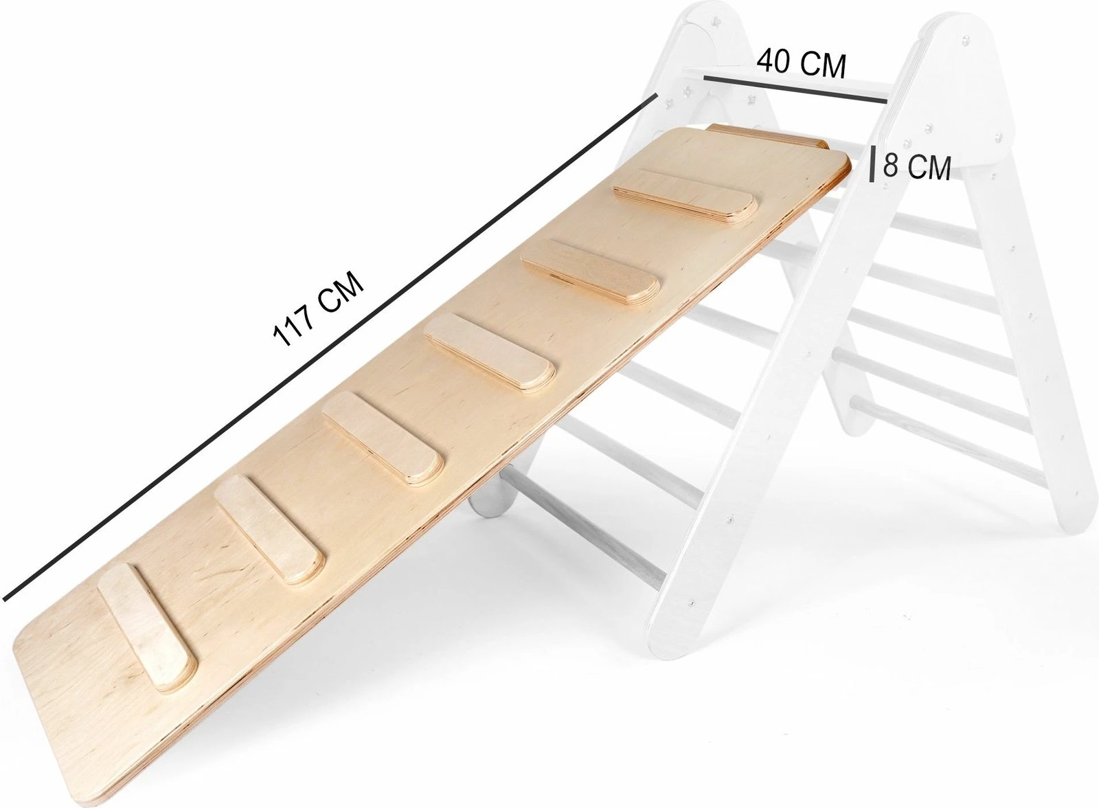 Pikler Climber, ngjyrë lisi, Skye Decor, BLTYZ-AKTV017
