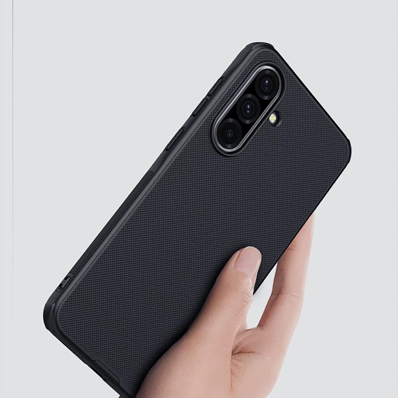 Mbështjellës Nillkin Super Frosted Shield Pro për Samsung Galaxy A36 5G, i zi