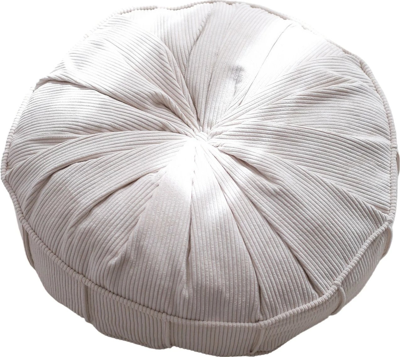 Jastëk TEDDY, fitilli vintage, ngjyrë e bardhë