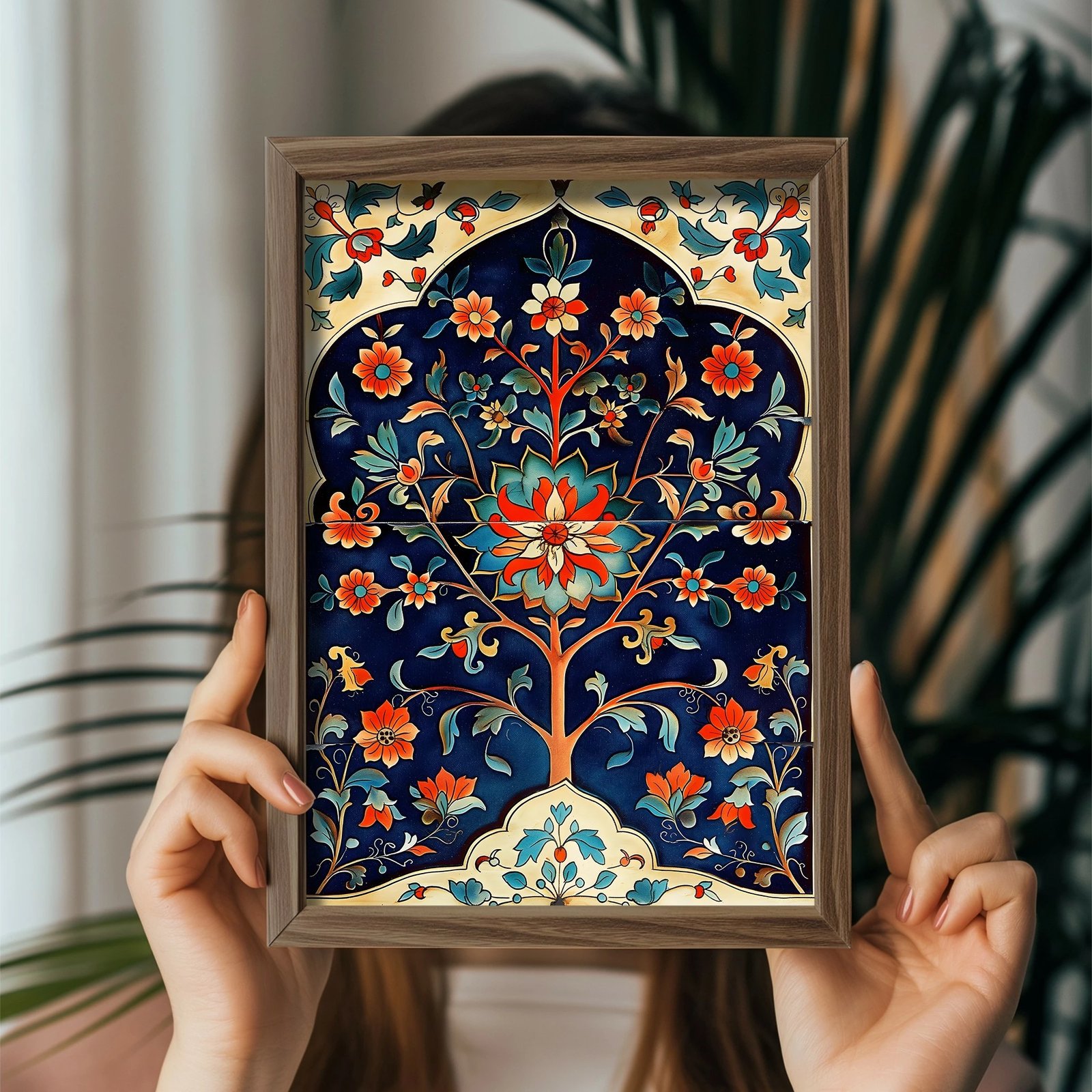 Pikturë dekorative me kornizë MDF, Wallity, GE124-L