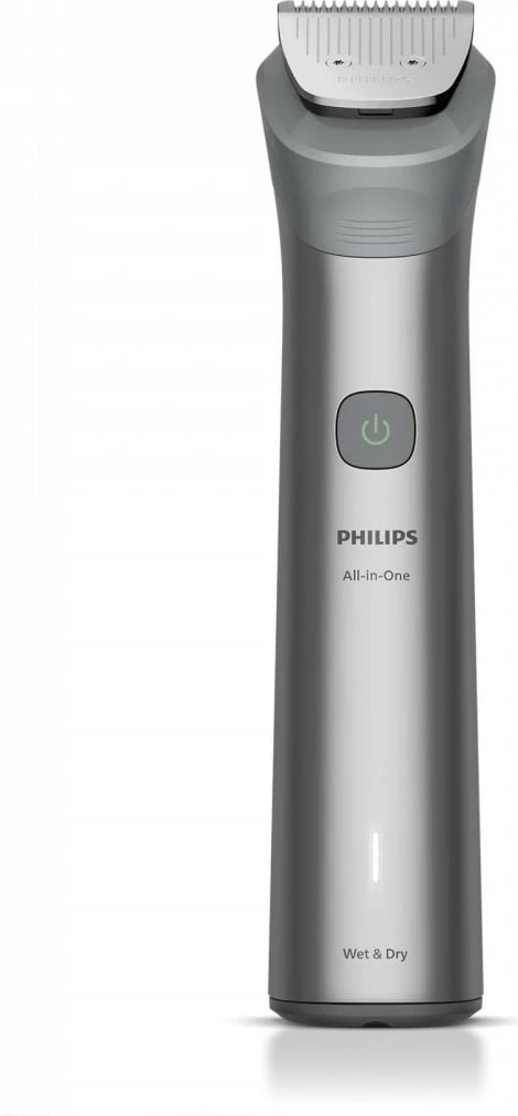 Trymer, Philips, MG5941/15 All‑in‑One 5000, 11 në 1, 0.5–16 mm, 120 min, Wet & Dry, gri