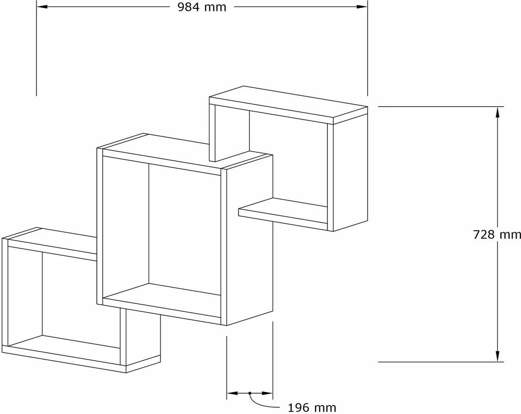 Raft muri Hanah Home, ngjyrë argjendi-bardhë