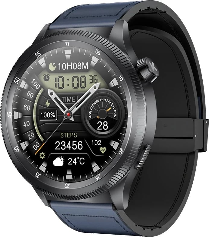 Smartwatch Kumi Gear GT3, 1.43 inç, 300 mAh, Gri