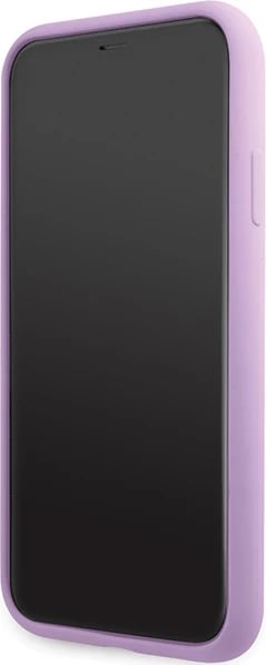 Mbështjellës Karl Lagerfeld KLHCN61SKSVGU për iPhone 11/XR 6.1", silikon, vjollcë