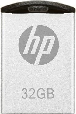 Pendrive HP HPFD222W-32, 32GB, USB 2.0, zi/argjendtë