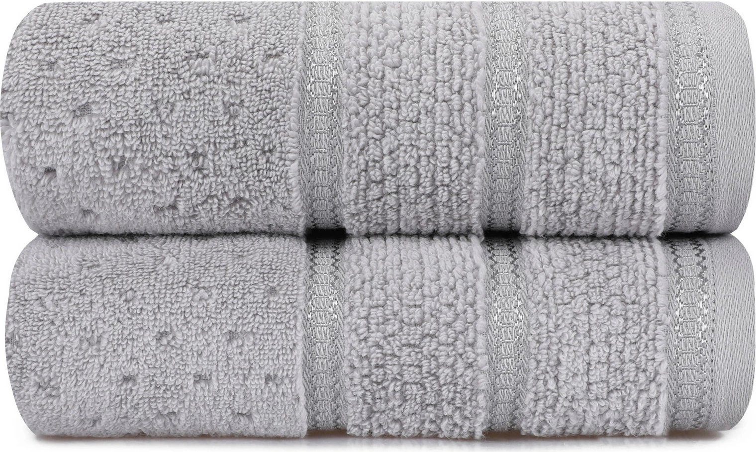 Set peshqirësh duarsh (2 copë), Mijolnir Arella, ngjyrë gri