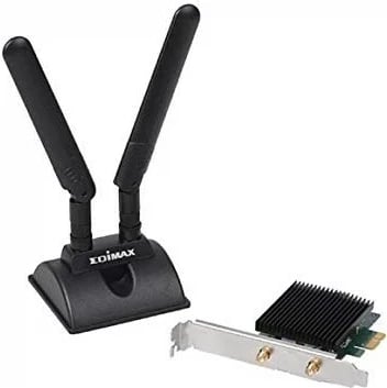 Kartë rrjeti Edimax EW-7833AXP, PCI Express, Dual-band, E zezë