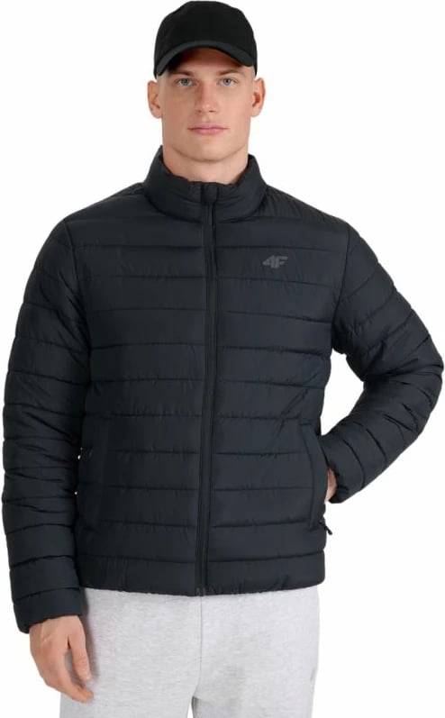 Jakne për meshkuj 4f, e zezë