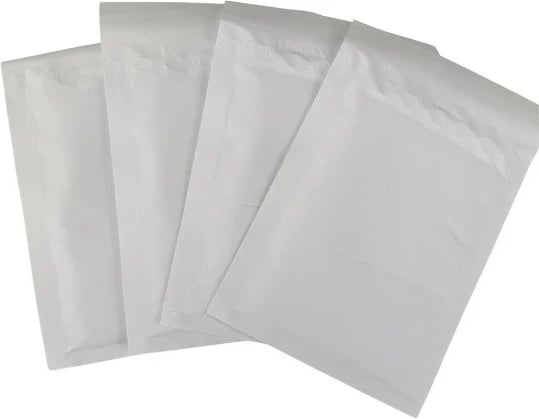 Zarf me flluska BESTPAK, 50 copë, Bardhë