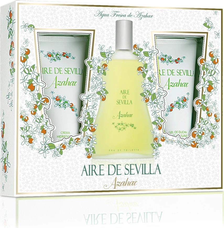 Set Eau de Toilette unisex Aire de Sevilla Azahar, 100ml + 100ml + 100ml